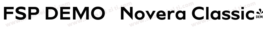 FSP DEMO   Novera Classic字体转换